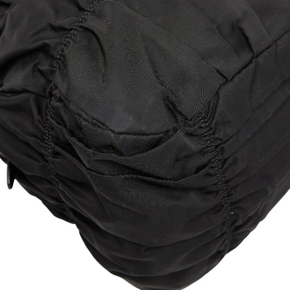 PRADA Black Leather Shoulder Bag - Picture 5 of 14